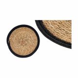 Dkkeserviet Natur Sort 30 x 1 x 30 cm (48 enheder) #7