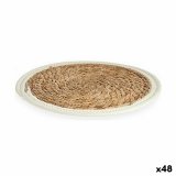 Dkkeserviet Natur Hvid 30 x 1 x 30 cm (48 enheder) #1
