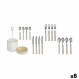 Bestik St Kinvara HQ223H10 Beige Rustfrit stl (8 enheder) #1