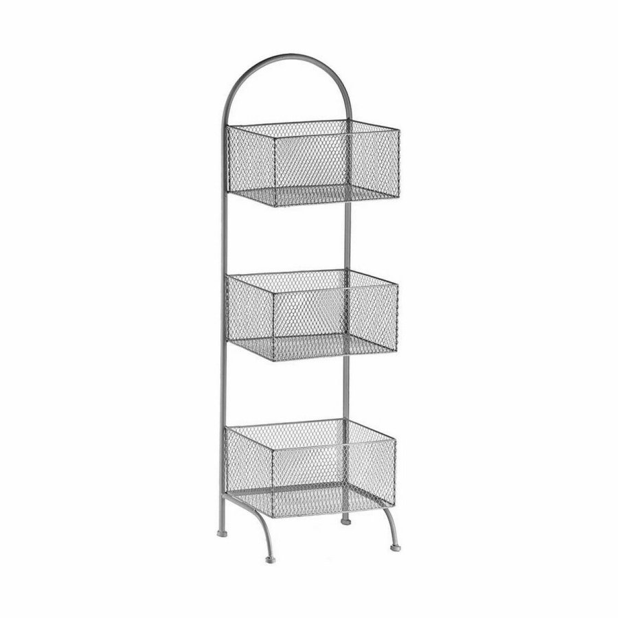 Hylder Slvfarvet Metal 20 x 99 x 32,5 cm (4 enheder) #2
