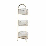 Hylder Gylden Metal 21,2 x 97 x 28,5 cm (4 enheder) #2