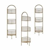 Hylder Gylden Metal 21,2 x 97 x 28,5 cm (4 enheder) #3