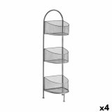 Hylder Slvfarvet Metal 21,2 x 97 x 28,5 cm (4 enheder) #1
