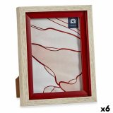 Fotoramme 17 x 2 x 21,8 cm Krystal Rd Tr Brun Plastik (6 enheder) #1