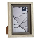 Fotoramme 13,5 x 18,8 x 2 cm Krystal Gr Beige Plastik (6 enheder) #5