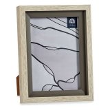 Fotoramme 17 x 2 x 21,8 cm Krystal Gr Beige Plastik (6 enheder) #2