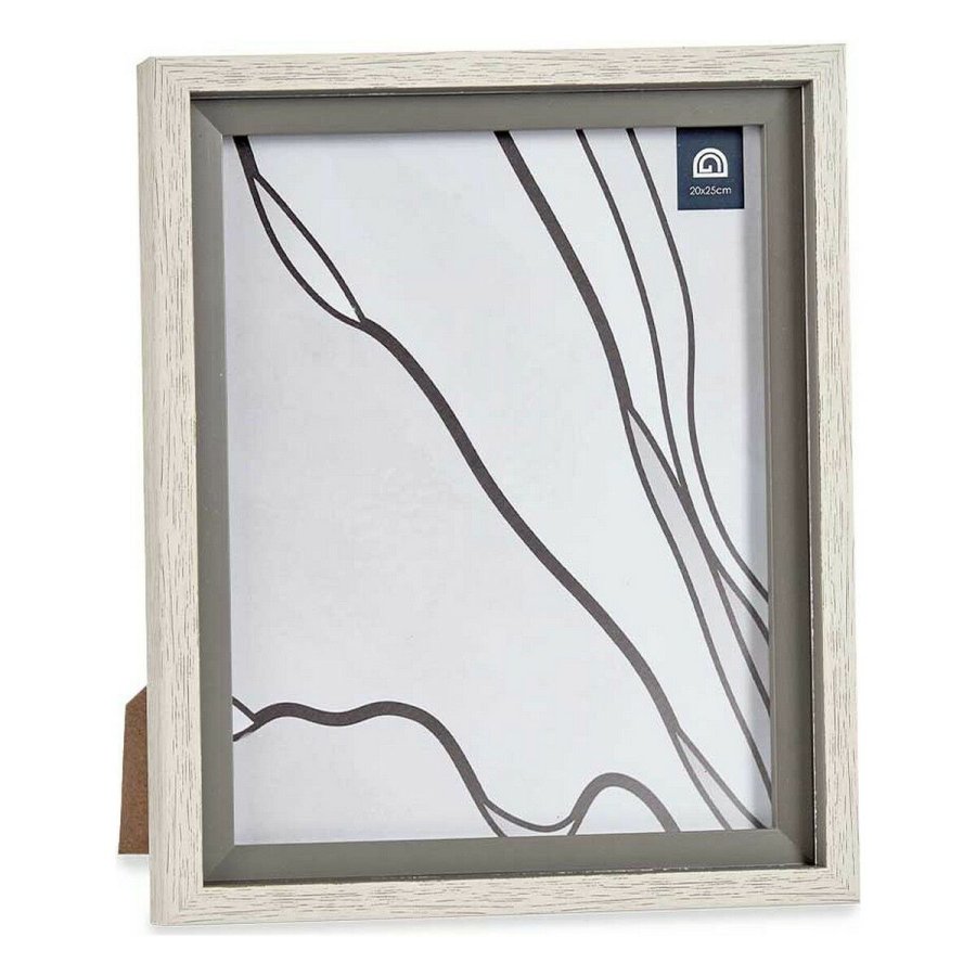 Fotoramme 24 x 2 x 29 cm Krystal Gr Tr Brun Plastik (6 enheder) #5