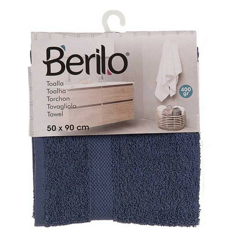 badelagen Berilo 5312 Bl 80 % bomuld 20 % Polyester 50 x 90 cm 50 x 0,5 x 90 cm (6 enheder) #5