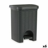 Papirkurv med pedal Stefanplast Elegance Gr Plastik 20 L (6 enheder) #1