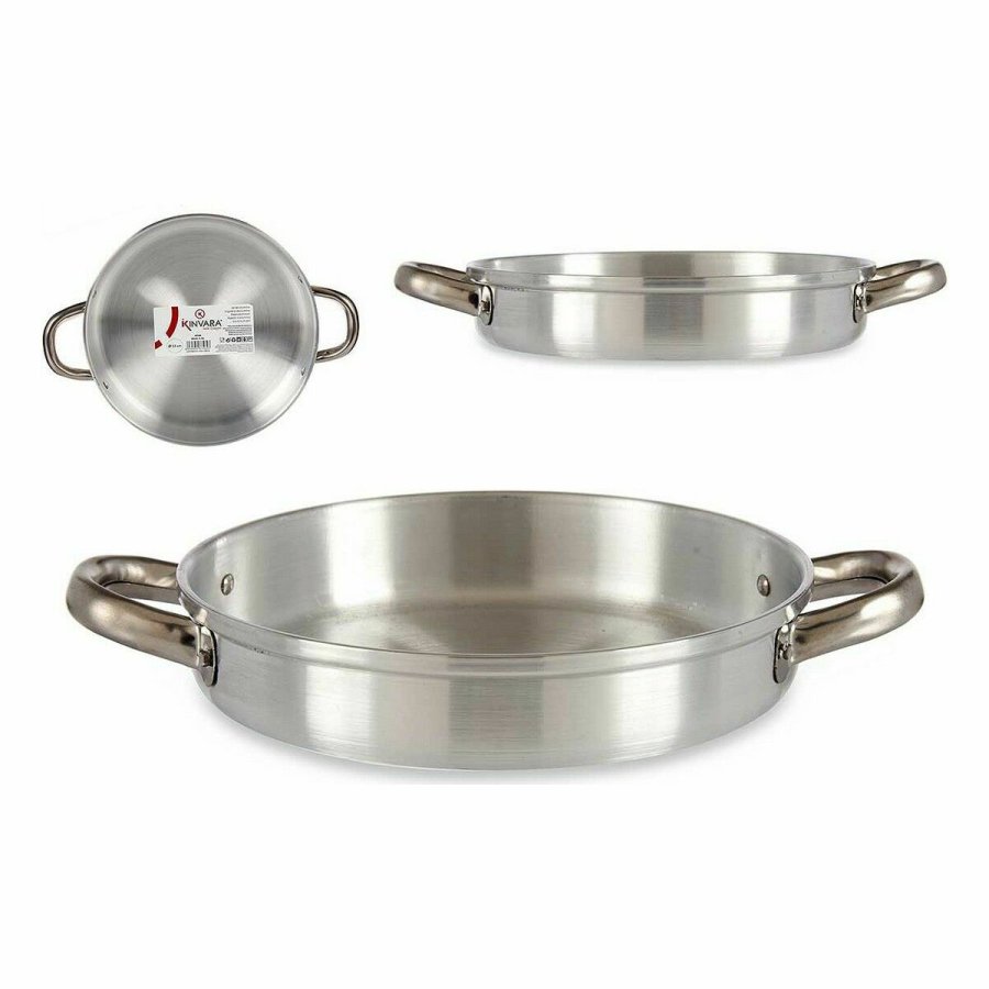 Stegepande Kinvara 100113 Slvfarvet Aluminium  22 cm (12 enheder) #7