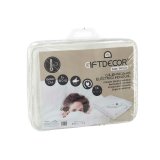 Elektrisk tppe 60 W Hvid Polyester 80 x 1 x 150 cm (4 enheder) #9