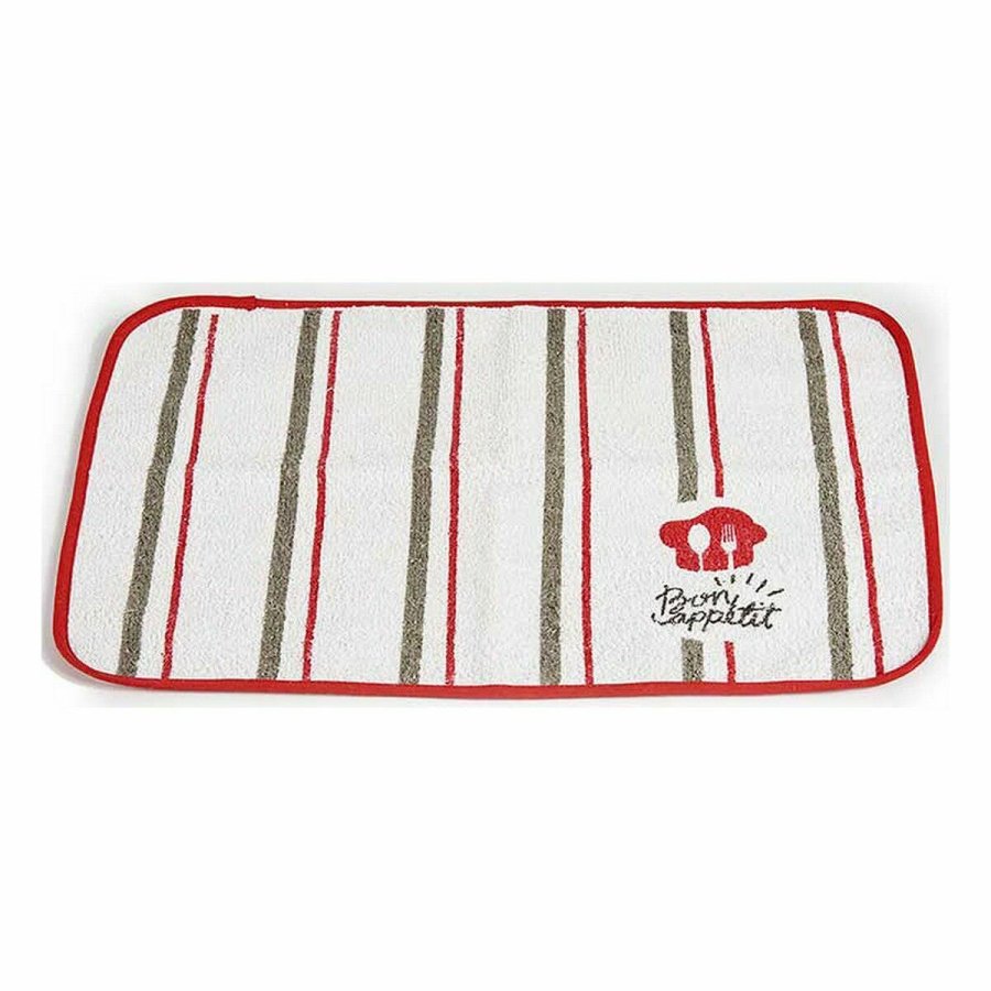 Dkkeserviet Kinvara Bon Appetit Hvid Rd 33 x 0,3 x 48 cm (12 enheder) #7