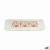 Bademtte Berilo Art Nouveau Hvid Bronze 40 x 1,5 x 60 cm (12 enheder) #1