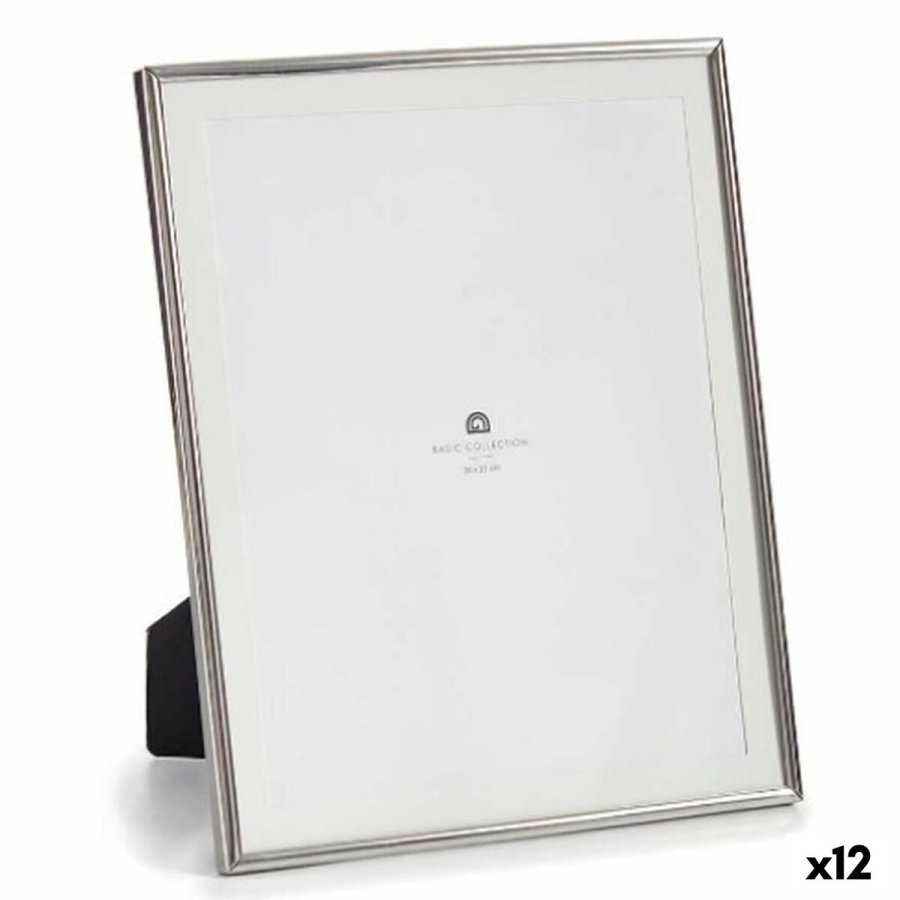 Fotoramme Slvfarvet Krystal Stl 23 x 28 x 15 cm (12 enheder) #1