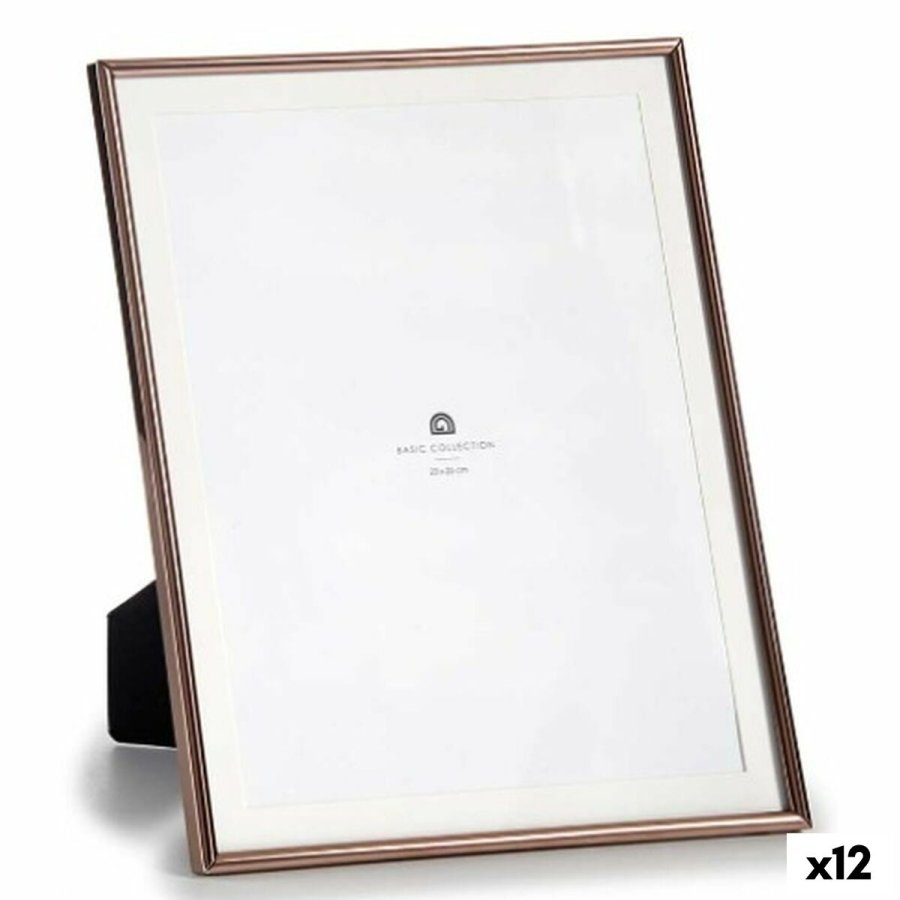 Fotoramme Kobber Krystal Stl 23 x 28 x 15 cm (12 enheder) #1