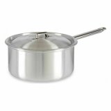 Kasserolle med lg Kinvara 100023 Slvfarvet Aluminium  24 cm 5 L (10 enheder) #7