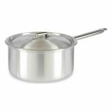Kasserolle med lg Kinvara 100022 Slvfarvet Aluminium 4 L 24,5 x 12 x 41 cm (10 enheder) #7