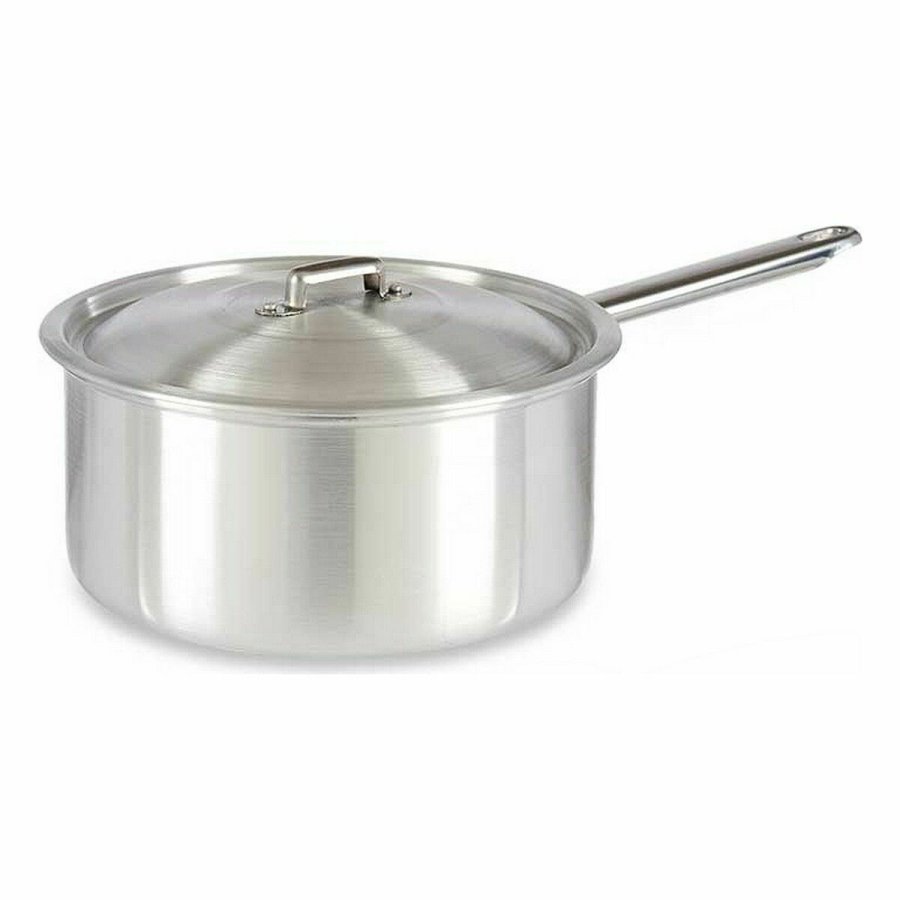 Kasserolle med lg Kinvara 100022 Slvfarvet Aluminium 4 L 24,5 x 12 x 41 cm (10 enheder) #7