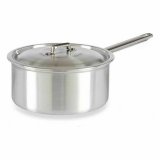 Kasserolle med lg Kinvara 100021 Slvfarvet Aluminium 3 L 22 x 12 x 38 cm (10 enheder) #7
