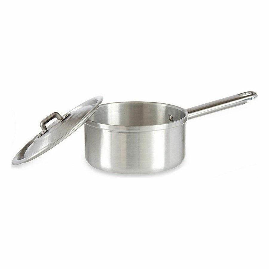 Kasserolle med lg Kinvara 100018 Slvfarvet Aluminium  14 cm 1 L (10 enheder) #7