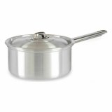 Kasserolle med lg Kinvara 100019 Slvfarvet Aluminium  16 cm 1,5 L (10 enheder) #7