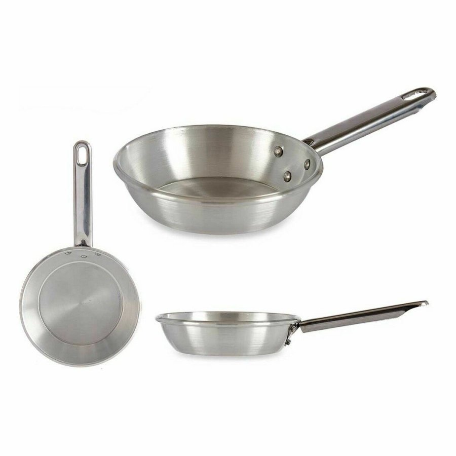 Stegepande Kinvara 100118 Slvfarvet Aluminium  14 cm (12 enheder) #4