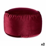 Puf Fljl Rdbrun 60 x 39 x 60 cm (2 enheder) #1