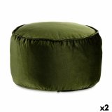 Puf Fljl Grn 60 x 39 x 60 cm (2 enheder) #1