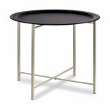 Sofabord Hvid Sort Metal 62 x 48,5 x 62 cm (4 enheder) #2