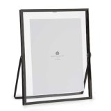 Fotoramme Sort Metal Glas Plastik 20,5 x 1 x 25,2 cm (12 enheder) #5