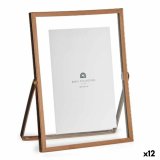 Fotoramme Kobber Metal Glas Plastik 15,5 x 1 x 20,7 cm (12 enheder) #1