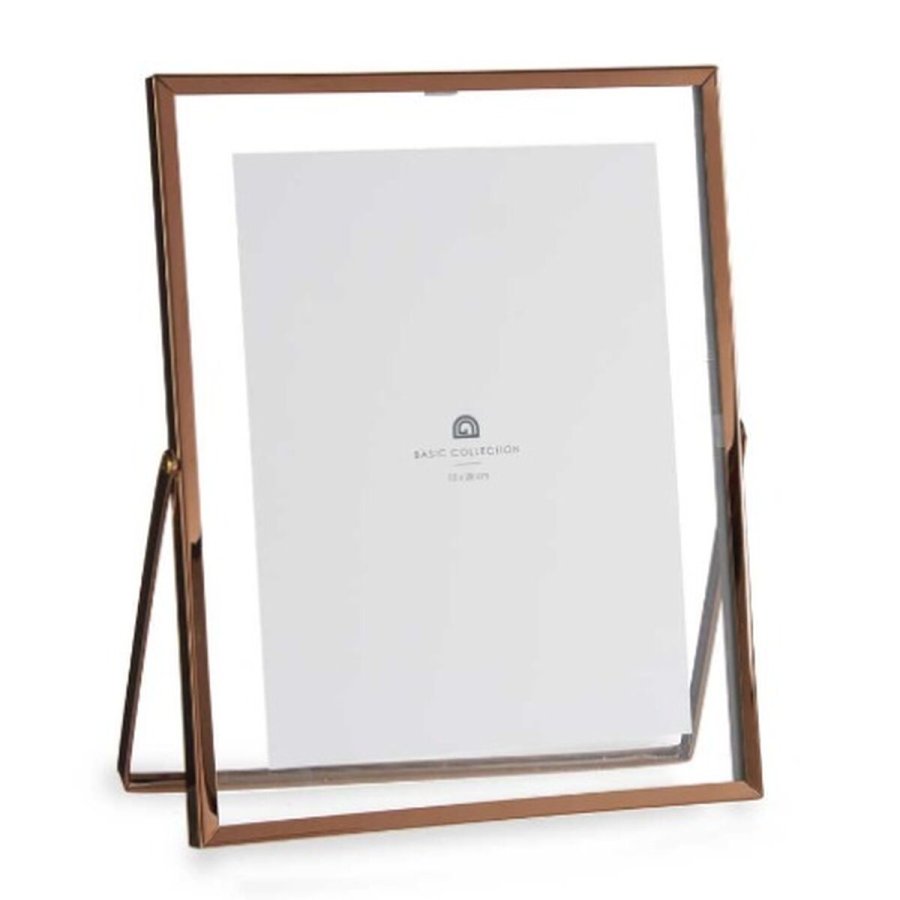 Fotoramme Kobber Metal Glas Plastik 20,5 x 1 x 25,2 cm (12 enheder) #5