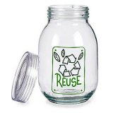Blik Vivalto Reuse Gennemsigtig 1,8 L Glas (4 enheder) #4