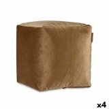 Puf Fljl Brun 30 x 30 x 30 cm (4 enheder) #1