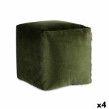 Puf Fljl Grn 30 x 30 x 30 cm (4 enheder) #1