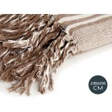 Multifunktionelt tppe Striber 235 x 205 cm Hvid Beige (8 enheder) #4