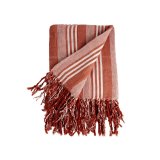Multifunktionelt tppe Striber 235 x 205 cm Hvid Rd (8 enheder) #2