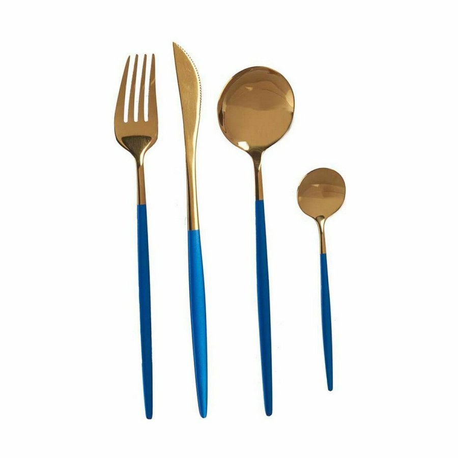 Bestik St Kinvara BST-CT022 Bl Gylden Rustfrit stl (12 enheder) #4