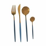 Bestik St Kinvara BST-CT022 Gr Gylden Rustfrit stl (12 enheder) #4