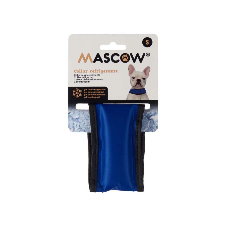 Hundehalsbnd Mascow TOY0417-S TOY0417-S Bl Sort Polyester PVC Gel 6,3 x 1 x 30 cm Nedklende (4 enheder) #3