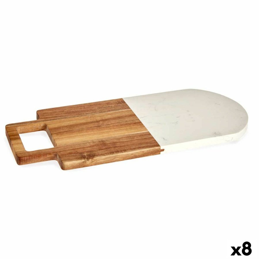 Skrebrt Kinvara 78372 Hvid 18 x 1,5 x 38 cm (8 enheder) #1