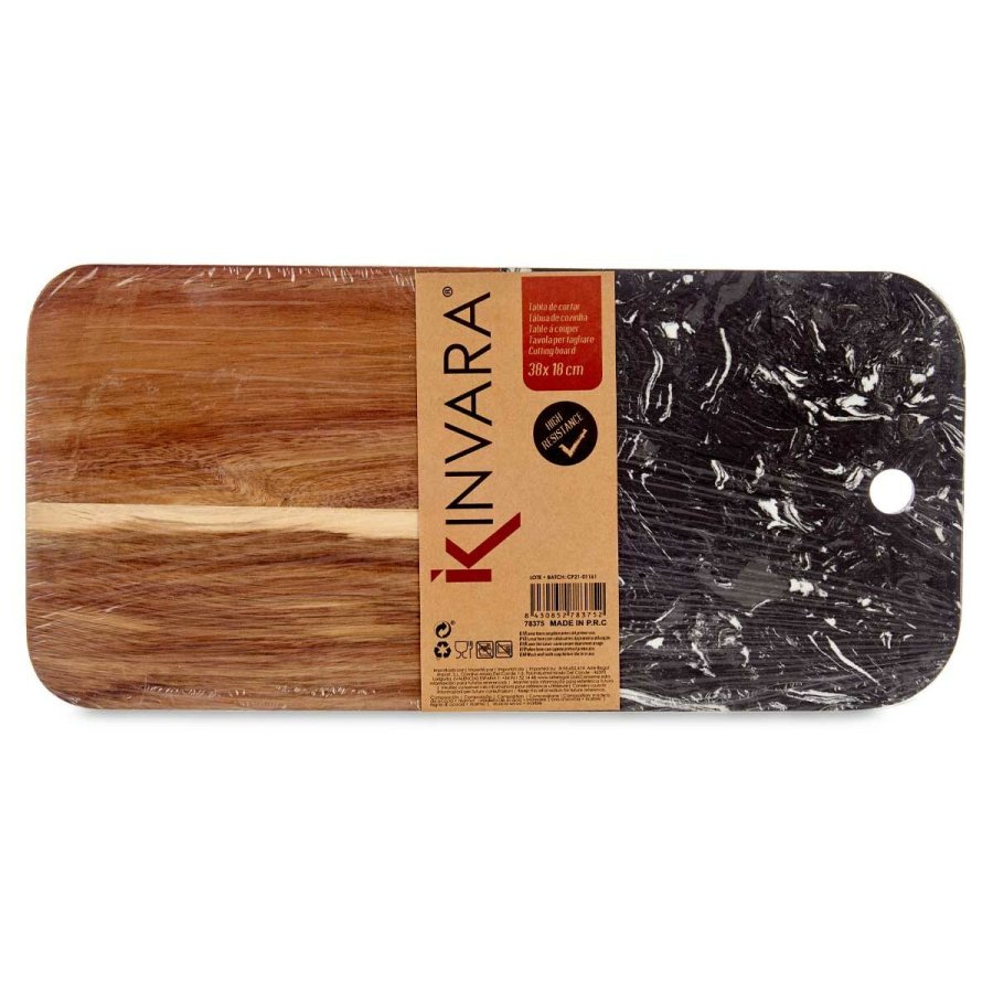 Skrebrt Kinvara 78375 Sort 18 x 1,5 x 38 cm (8 enheder) #7