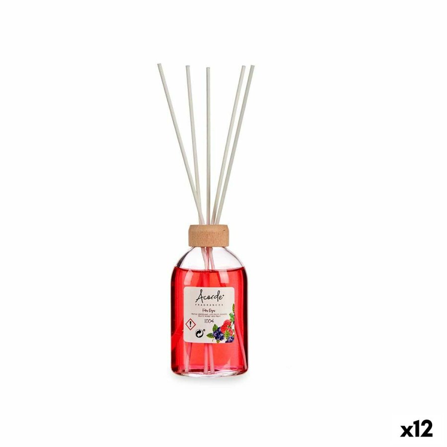 Duftpinde Acorde 83658 Rde Frugter 100 ml (12 enheder) #1