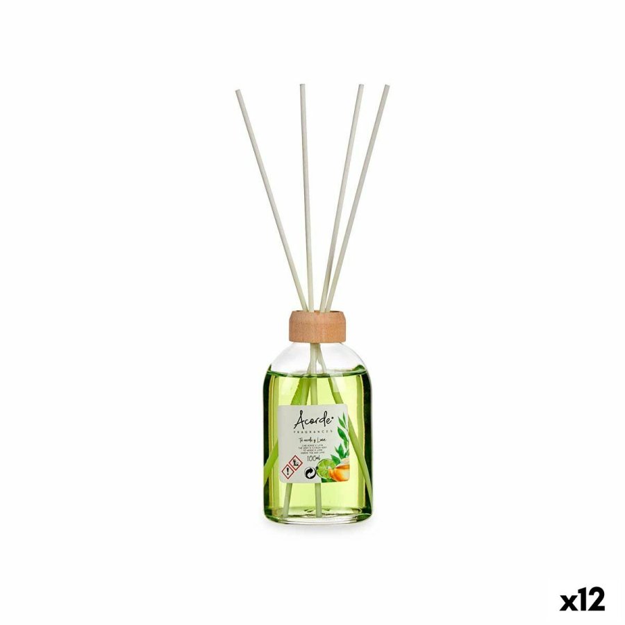 Duftpinde Acorde 83661 Lime Grn Te 100 ml (12 enheder) #1