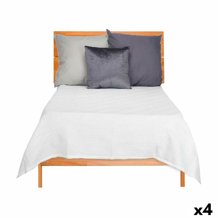 Sengetppe (vattppe) 180 x 260 cm Hvid (4 enheder) #1