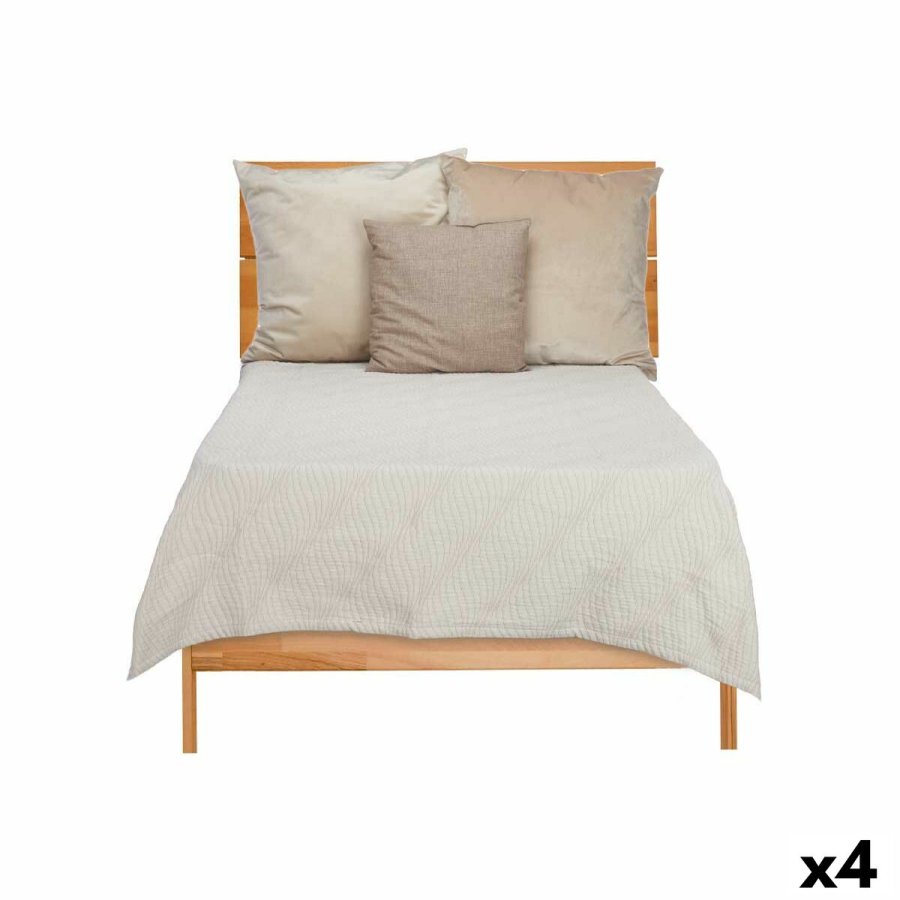 Sengetppe (vattppe) 180 x 260 cm Beige (4 enheder) #1