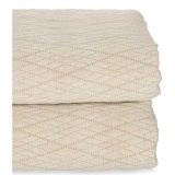 Sengetppe (vattppe) 180 x 260 cm Romber Beige (4 enheder) #13