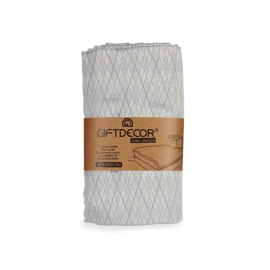Sengetppe (vattppe) 180 x 260 cm Romber Gr (4 enheder) #9