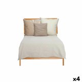 Sengetppe (vattppe) Geometri 180 x 260 cm Beige (4 enheder) #1