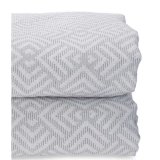 Sengetppe (vattppe) 180 x 260 cm Geometri Gr (4 enheder) #13